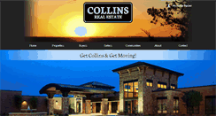 Desktop Screenshot of collinsrealestate.net